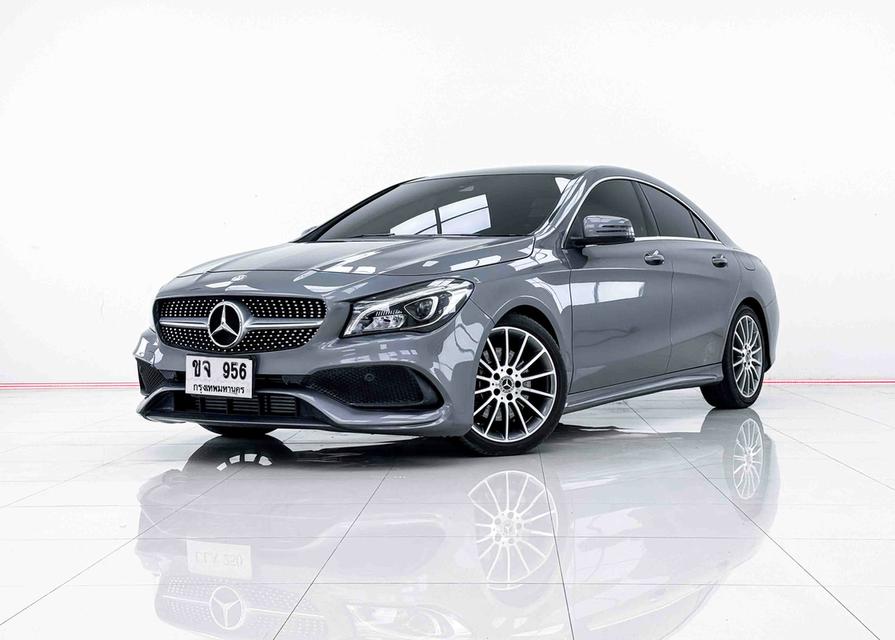 6B851 MERCEDES-BENZ CLA-CLASS CLA 250 2.0 AMG W117 ปี2018 สีเทา เลขไมล์ 137,471 KM ราคา 599,000 บาท เซลล์ น้อย