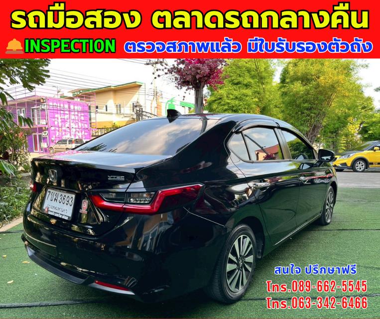 🚘ปี2024 Honda City 1.0 SV ✅ไมล์แท้ 78,xxx กม. ⚙️เครื่องเบนซิน ✨เกียร์ออโต้ 6