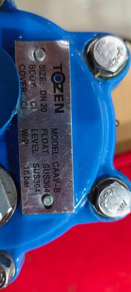 Automatic Air Vent Size 1"TOZEN รุ่น CAAV-B PN16 Cast Iron Body Air Vent Size 1" รูปที่ 3