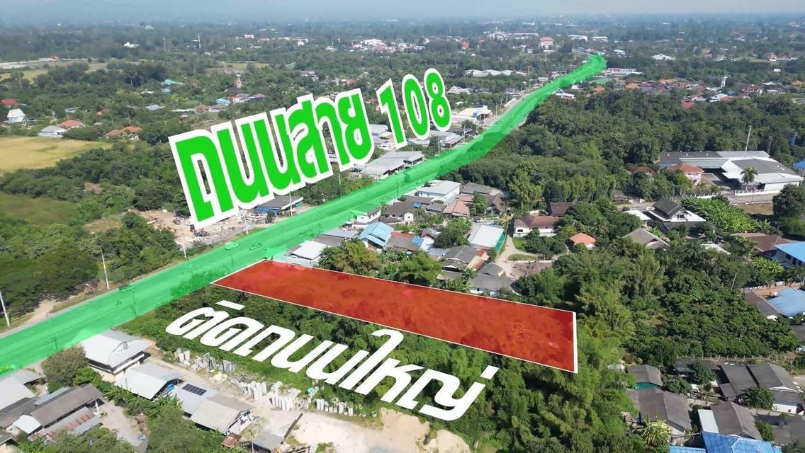 ที่ดิน ติด4เลน เชียงใหม่ สันป่าตอง 3