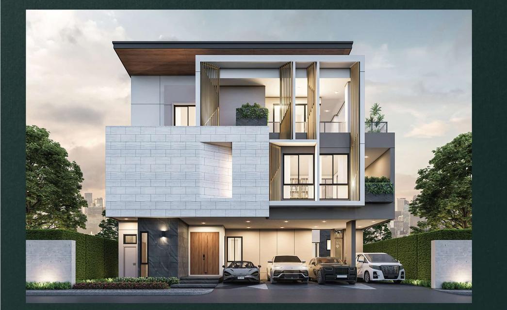 Luxury House For Sale (The Gentry Kaset Nawamin) 3 ชั้น เดอะเจนทริ เกษตร-นวมินทร์ แขวงนวมินทร์ เขตบึงกุ่ม กรุงเทพมหานคร