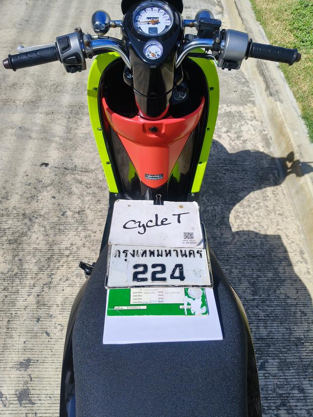 Honda Scoopy i หัวฉีด ปี2012 สี ชมพู ดำ เหลือง