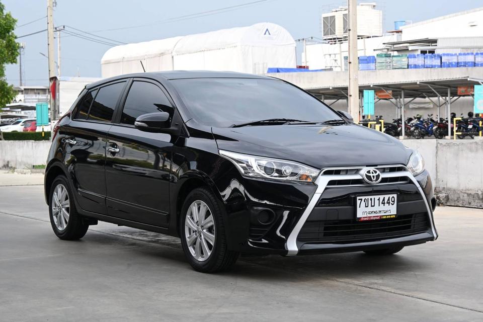 Toyota Yaris 1.2 G ปี 2014🔻กระจกไฟฟ้า 🔻เซ็นทรัลล็อค 🔻เกียร์ออโต้ 🔻แอร์ออโต้🩸ประหยัดน้ำมัน 🩸ล้อแม็กยางใหม่ ✅ราคา 258,000 บาท ส