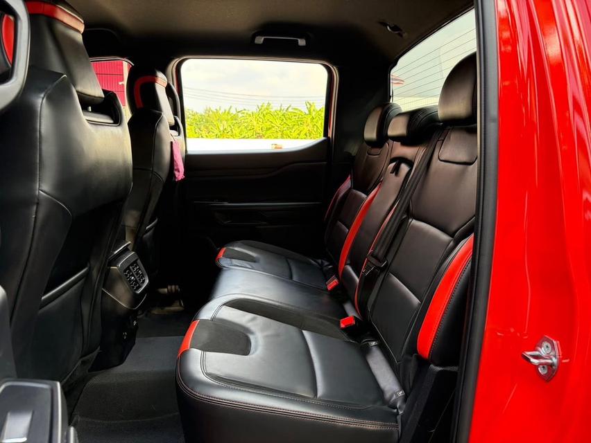 ปี 2022 FORD RANGER, 3.0 RAPTOR ECOBOOST4WD โฉม DOUBLE CAB สีส้ม สวยจัดๆ รูปที่ 9