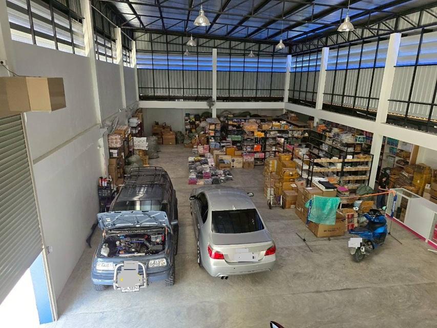 ให้เช่าโกดังพร้อมสำนักงานพร้อมห้องพัก / พื้นที่ใช้สอย 405 ตารางเมตร / Office 2 ชั้น / ทำเล ถนนกาญจนาภิเษก ติดกับสมาคมปักใต้ 11