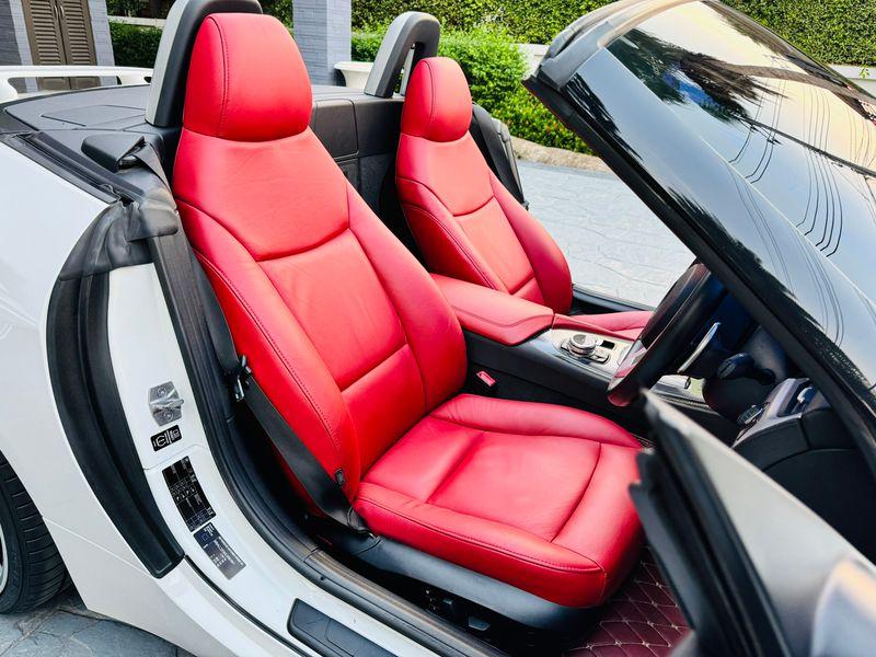 BMW Z4 2.0turbo Msport วิ่งน้อย สีขาว ภายในแดงไมล์ 90,xxx กม. ปี 2013  9
