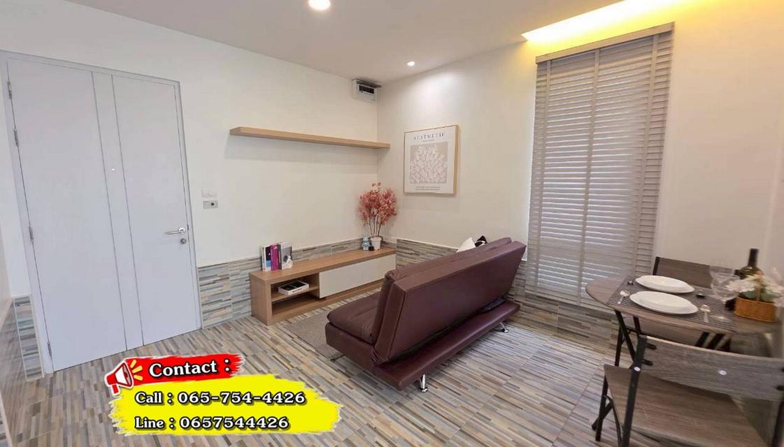 Happy Condo Ladprao 101 ห้องขนาด 36 ตารางเมตร 1 ห้องนอน ชั้น5 ตึก North ตกแต่งใหม่ พร้อมเข้าอยู่ (เลี้ยงสัตว์ได้) 3