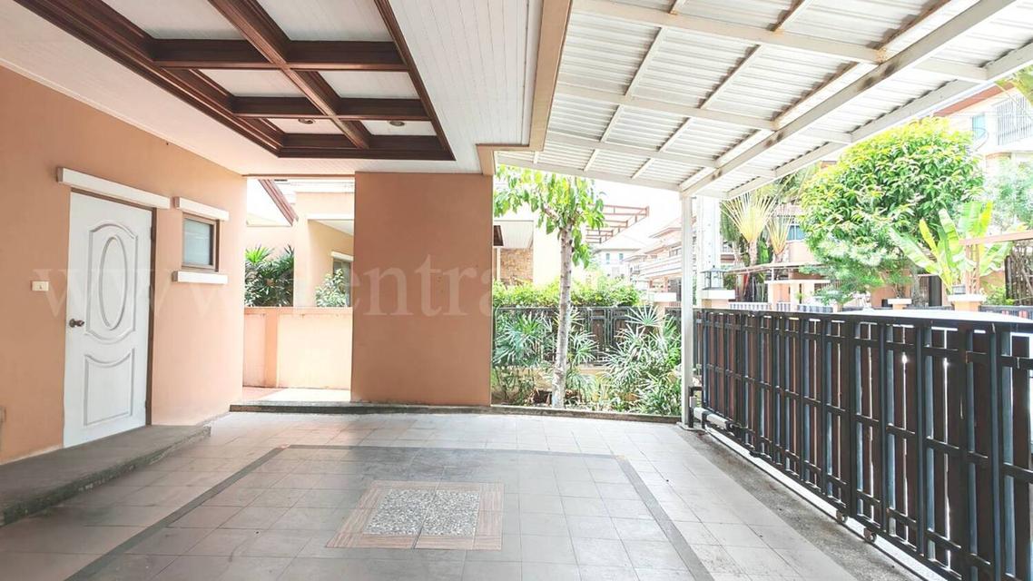 บ้านเดี่ยว 3 ชั้น หมู่บ้าน นนทรี รีเจ้นท์ ราชพฤกษ์ หลังมุม ใกล้ เซ็นทรัลเวสต์วิลล์ 4