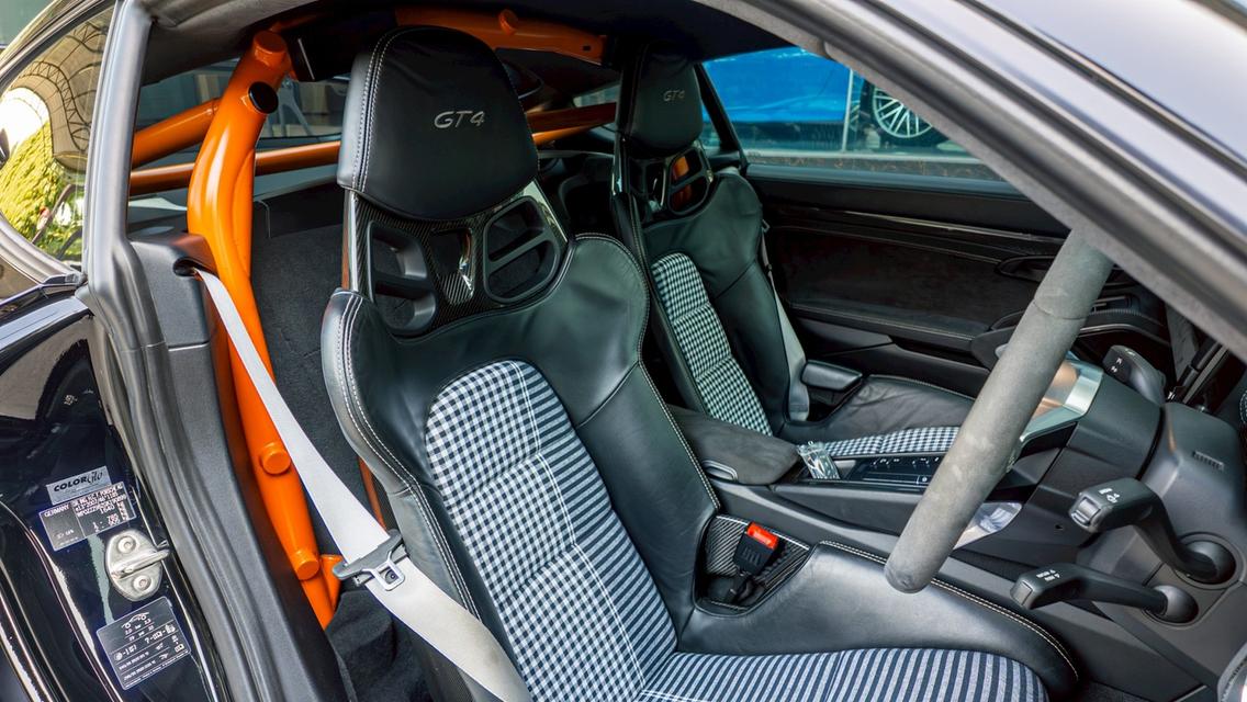 Porsche Cayman GT4 2016 สีดำ รถศูนย์ AAS คันเดียวในไทย รูปที่ 12