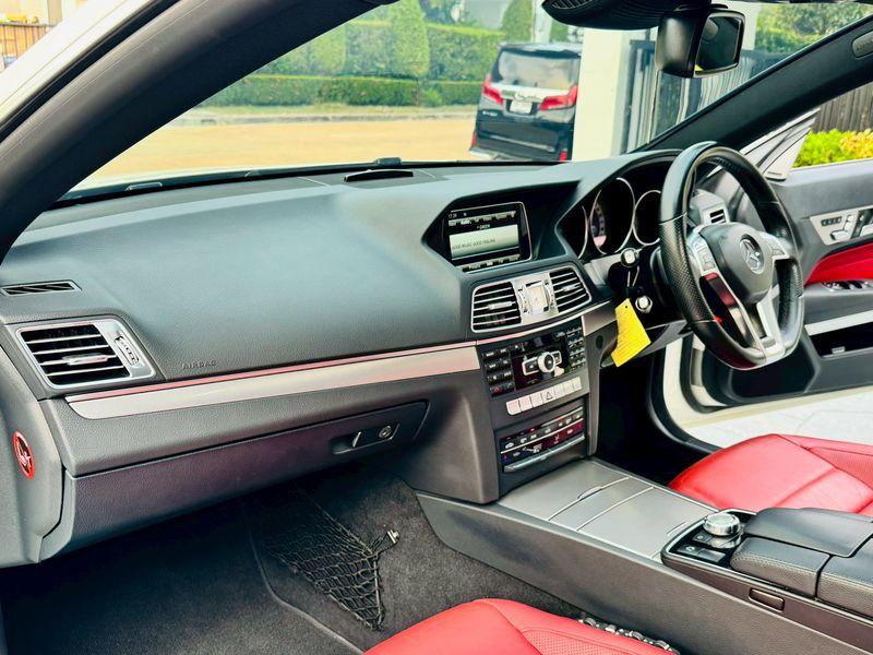 Benz E200 W207 เครื่อง 2.0turbo Amg Dynamic ไมล์ 50,xxx กม สีขาว ปี 2014 16