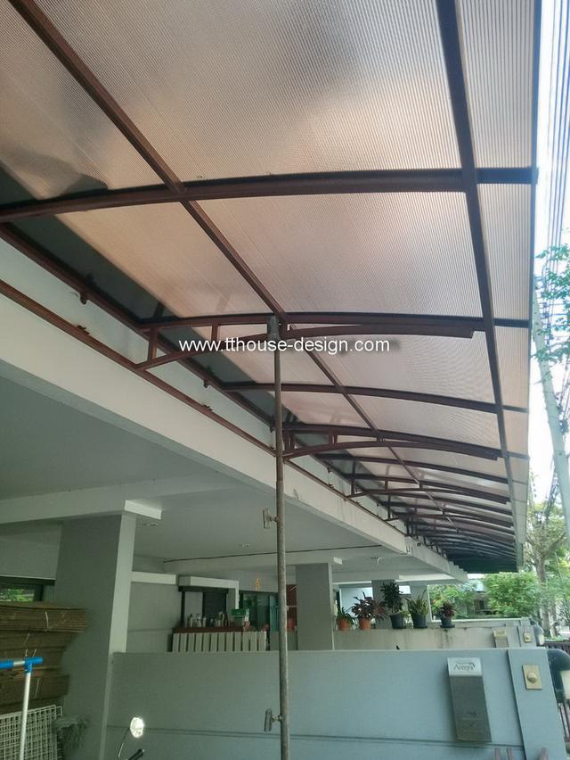 รับเหมาต่อเติม โครงหลังคา กันสาด ห้องครัว เทพื้น ปูกระเบื้อง Line dddesign23 11