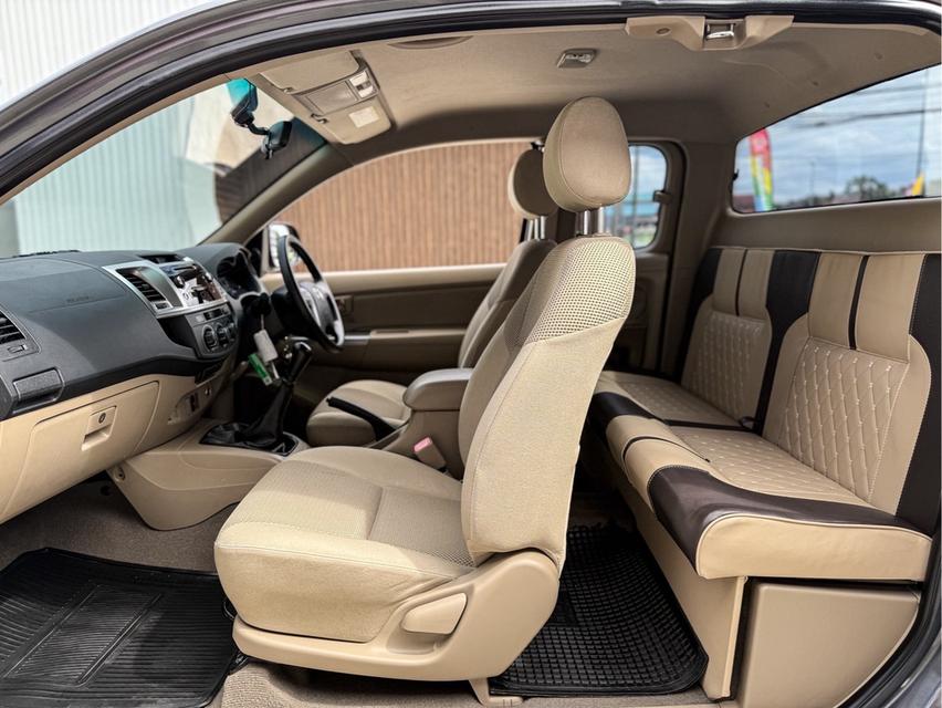 รหัสรถ WRT8761 2014 จดทะเบียน 2015 TOYOTA HILUX VIGO2.5 E โฉม SMART CAB 10