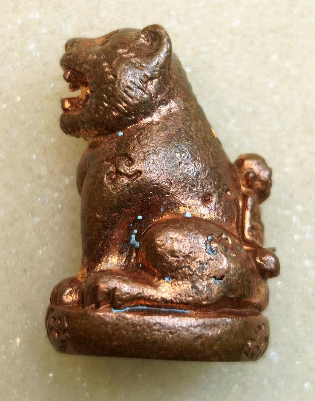 เสือแซยิด 85 หลวงพ่อเพี้ยน เนื้อสัมฤทธิ์เดช ปี 2555 วัดเกริ่นกฐิน ลพบุรี