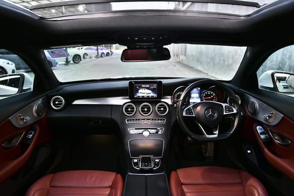 2016 แท้ Mercedes Benz C250 Coupé AMG Dynamic w205 สีขาว 🎖️ รูปที่ 11