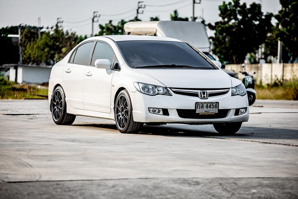Honda Civic Fd 1.8E สีขาว ปี 2008 เกียร์ออโต้ มือเดียวป้ายแดง รูปที่ 4