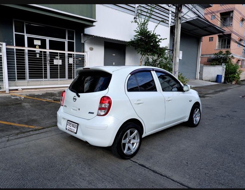 NISSAN MARCH 1.2E ปี 2012 เกียร์ออโต้