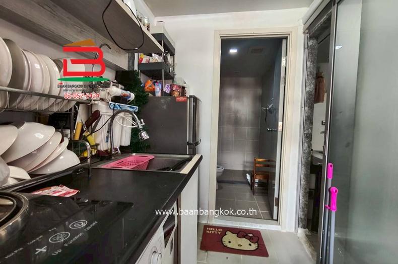 คอนโดมิเนียม แอสปาย วุฒากาศ (ซอย วุฒากาศ 19) (ใกล้ BTS วุฒากาศ) เนื้อที่ 30.5 ตรม. แขวงตลาดพลู เขตธนบุรี 7