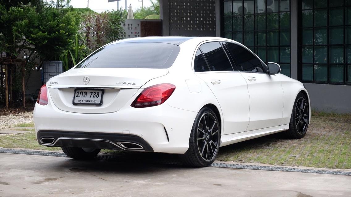  รหัสรถ KN738 BENZ C-CLASS C220d AMG DYNAMIC โฉม W205 ปี 2019 9