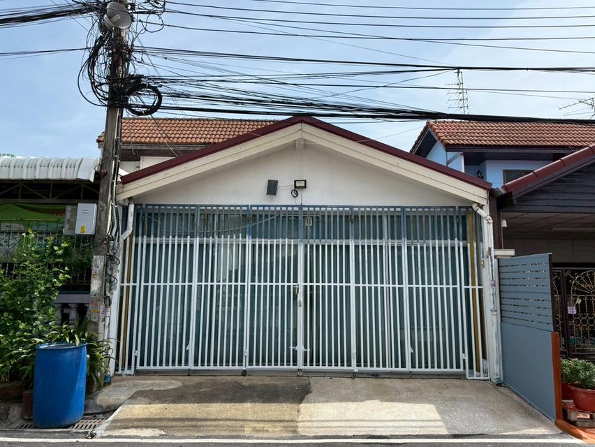 🏠 ทาวน์เฮ้าส์ 2 ชั้น หมู่บ้านบัวทอง ติด MRTสายสีม่วง สถานีคลองบางไผ่ 1