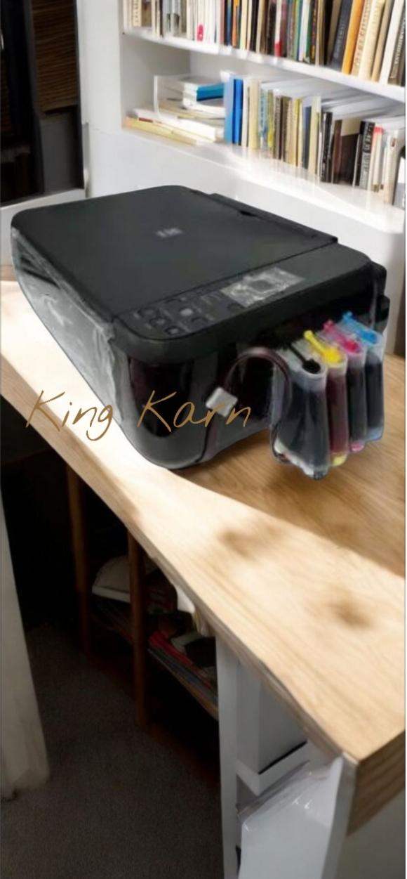 ปริ้นเตอร์Canon mp 287 มือสอง ติดแทงค์ พร้อมใช้