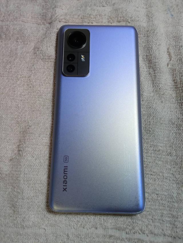 Xiaomi 12 5G สีฟ้า ram8+8GB rom256GB สภาพดี ชิปเซ็ตเป็น Snapdragon 8 Gen 1 เล่นเกม ลื่นไหล สเปคระดับเรือธง รูปย่อยที่ 2