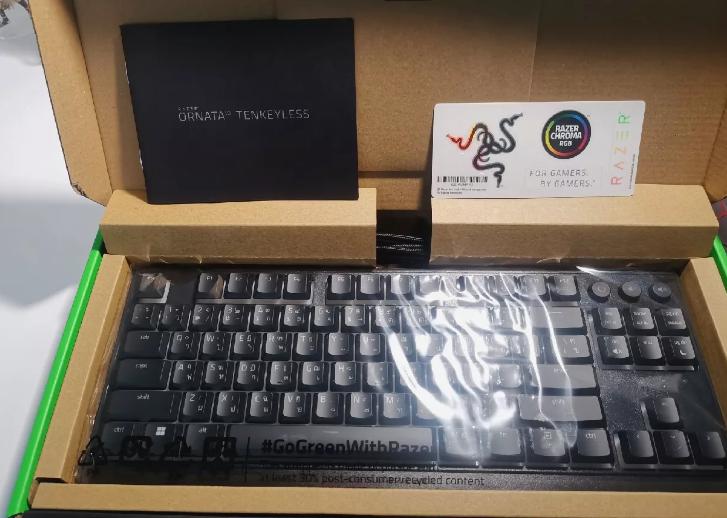 RAZER ORNATA V3 TKL - คีย์บอร์ดเกมมิ่ง 