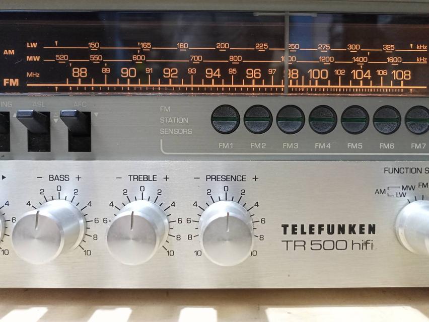 ขาย Telefunken TR 500 Stereo FM/AM Receiver / Amplifier 6