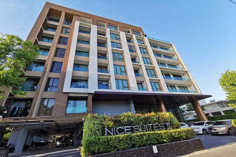 คอนโดมิเนียม เนื้อที่ 45.66 ตร.ม. ไนซ์ สวีทส์ สนามบินน้ำ 2 : Nice Suites II Sanambinnam (ซอยนนทบุรี 32) ถนนสนามบินน้ำ ตำบลท่าทราย อำเภอเมืองนนทบุรี นน 1