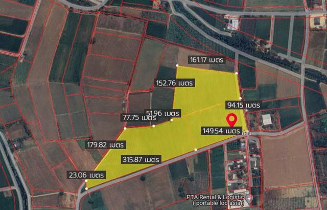 ที่ดิน ที่ดินเปล่า (ไร่อ้อย) เนื้อที่ 38-1-39.5 ไร่ (15,339.50 ตร.ว.), หมู่บ้านรางหมัน ต.รางพิกุล อ.กำแพงแสน จ.นครปฐม 18 2