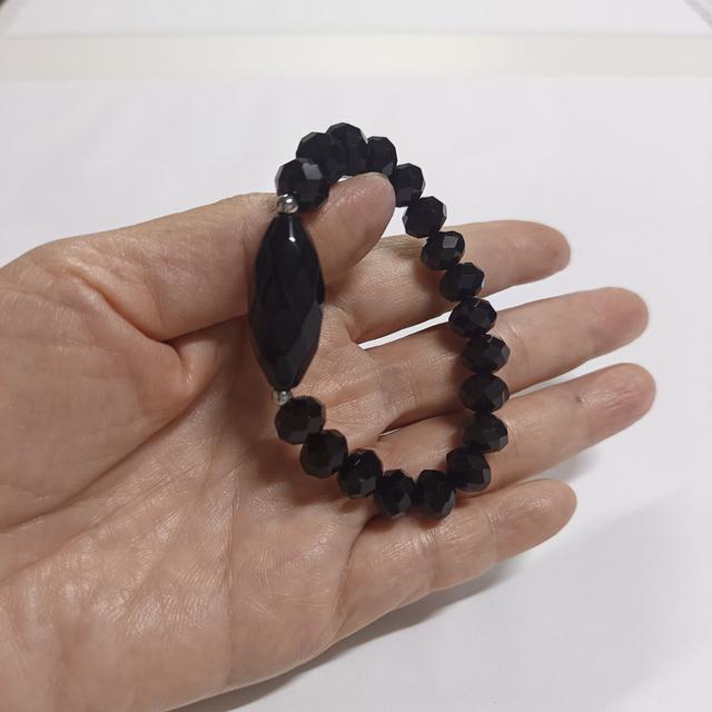 สร้อยข้อมือนิลดำ Black Spinel 3