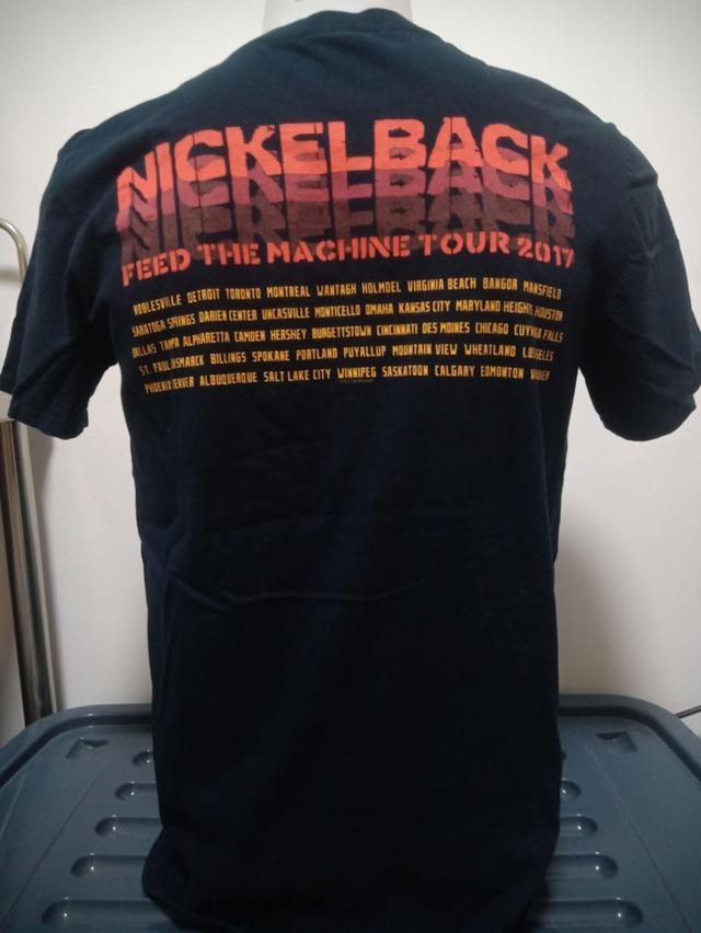 เสื้อวงNickelback "Feed The Machine" Tour 2017 รูปย่อยที่ 2