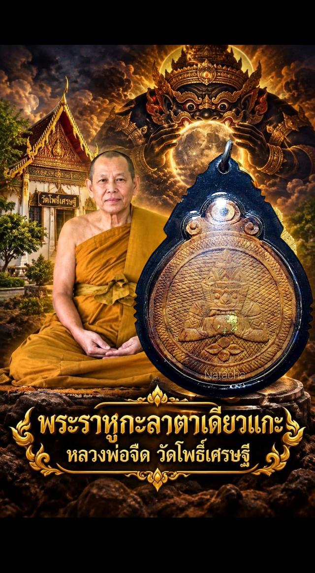 พระราหู อมจันทร์ หลวงพ่อ จืด นิมฺมโล