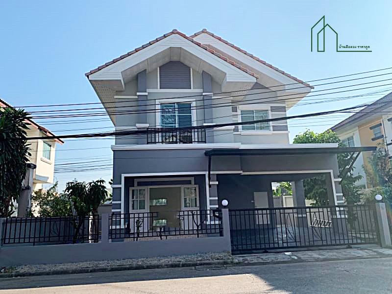 บ้านเดี่ยว 2 ชั้น เนื้อที่ 50.3 ตรว. หมู่บ้านอาร์เคโฮม พาร์ค ถนนพัฒนาชนบท 3  1