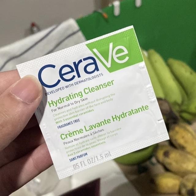 โฟมล้างหน้าขนาดทดลอง Cerave