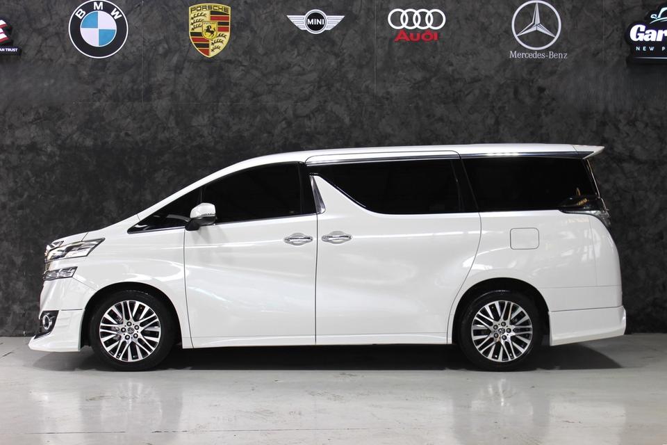 รหัสรถ JRS2055 TOYOTA VELLFIRE 2016 สี ขาว รถศูนย์