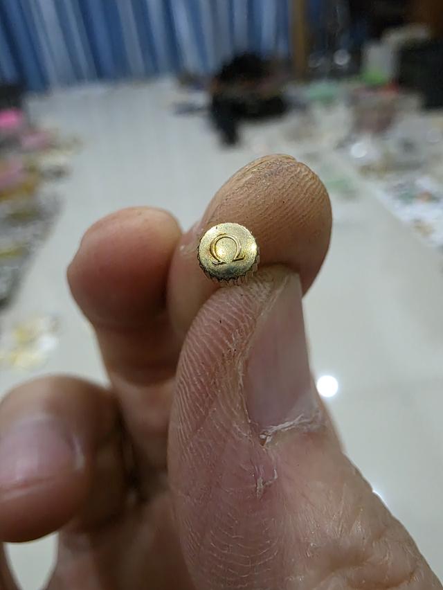 A.อะไหล่ เม็ดมะยม นาฬิกา OMEGA WATCH Crown โอเมก้า ของเก่าเก็บ สวยหายาก รุ่นเก่า ขายตามสภาพ พร้อมส่ง