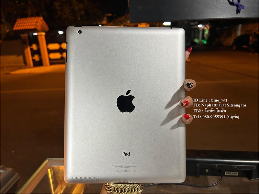 IPAD (3RD GEN) WIFI 16GB เครื่องศูนย์ไทย สภาพสวยตามรูป ไม่มีรอย ใช้งานปกติ รูปที่ 6