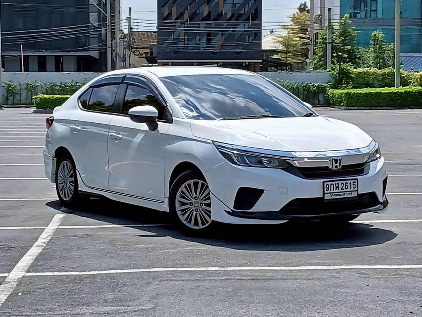 HONDA CITY 1.0 V Turbo โฉม ปัจจุบัน (4D) เกียร์ Auto สีขาว ปี 2020 9
