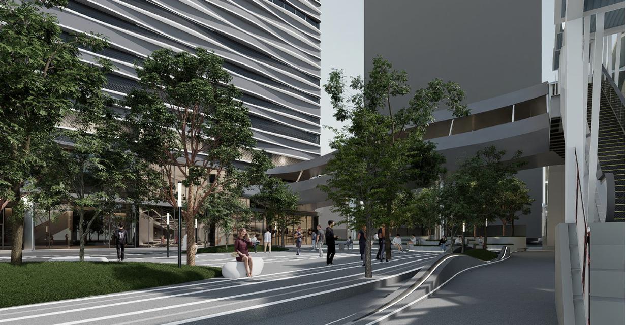 อาคารสำนักงานติดรถไฟฟ้า Origin Complex Sanampao 2