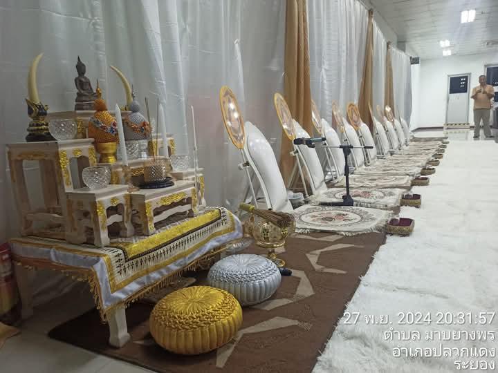 บริการให้เช่าอุปกรณ์พิธีสงฆ์ ในงานทำบุญมงคล ต่าง ๆ เช่น งานทำบุญบ้าน / บริษัท / ห้าง / ร้าน หรือ สถานที่ราชการต่าง ๆๆ รูปที่ 6