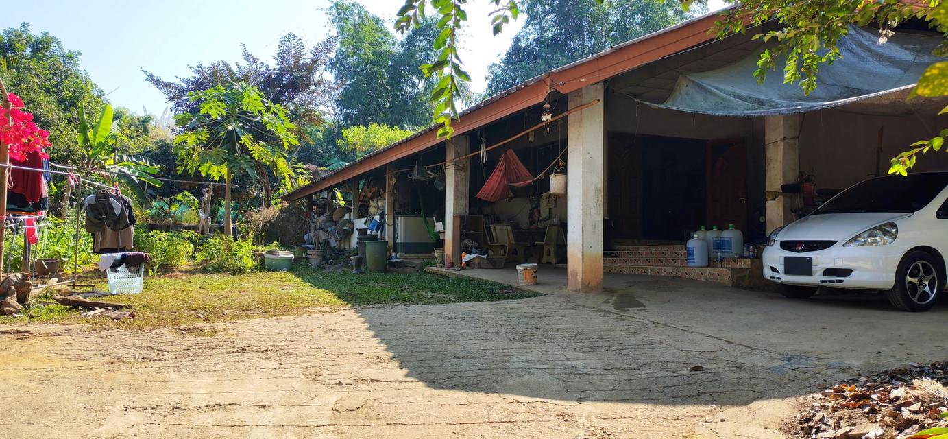 บ้านพร้อมที่ดินใกล้ตัวเมืองเชียงราย ใกล้วัดห้วยปลากั้ง 2