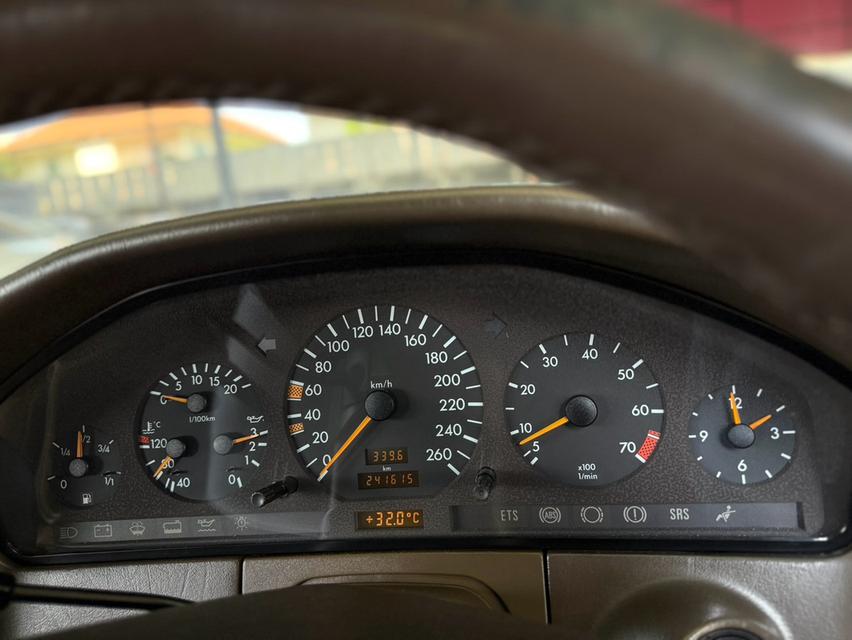 BENZ S-CLASS, S280�โฉม W140 ปี92-01 ปี1995รุ่นกาบร่องแล้ว เครื่องยนต์เบนซิน 2.8 เกียร์ออโต้ไมล์ 241,614 Km.#ราคาโปรโมชั่นราคา 128,000.- (ขายเงินสด รูปที่ 9