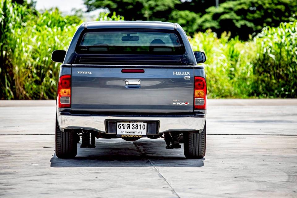 Toyota Vigo Double Cab 4 ประตู 2.5E ดีเซล ปี 2010 สีเทา  6