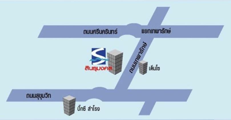 ให้เช่าอาคารสำนักงานบนถนนเทพารักษ์ ขนาดรวม 209 ตร.ม. (เฉพาะ ชั้น 1) 2