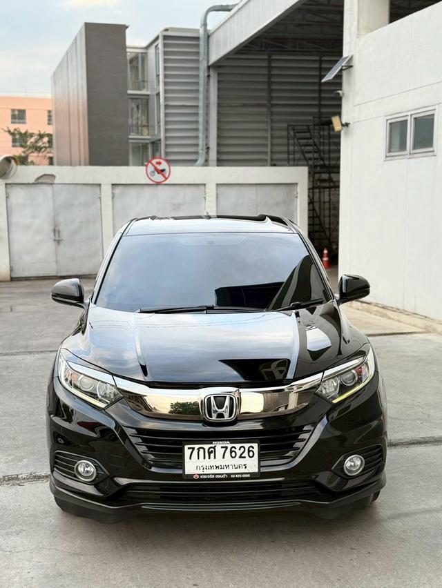 HONDA HRV 1.8E 2018 สีดำ MINOR CHANGE มือเดียว ไมล์น้อย  2