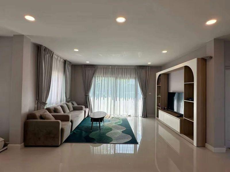 🏡✨ For Rent | บ้านเดี่ยว Centro บางบอน 🌳 เนื้อที่ดิน 110 ตร.ว.บ้านเดี่ยวหลังใหญ่  เฟอร์นิเจอร์และเครื่องใช้ไฟฟ้าครบ พร้อมเข้าอยู่ทันที 2