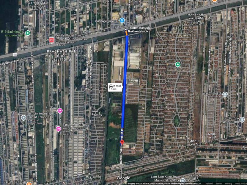 ขายที่ดินแปลงสวย คลองสอง ทำเลศักยภาพ ใกล้รังสิต 9-1-21 ไร่ หน้ากว้าง เหมาะทำโครงการ – Community Mall, พาณิชย์, โกดัง, ท 4