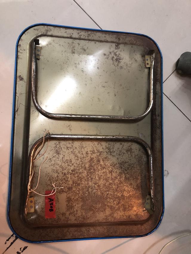 Vintage Folding Metal Tray 5