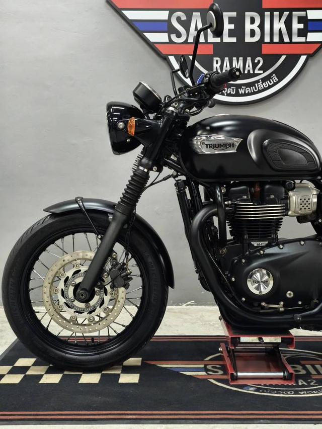 Triumph Bonneville T100 Black ปี 2019 abs หล่อๆ พร้อมขี่ใช้งาน รูปที่ 10