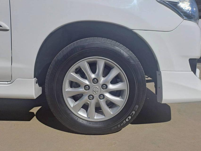 TOYOTA INNOVA, 2.0 V (MNC) (สีขาว) ปี2013 ประวัติดี เช็คศูนย์ตลอด 18